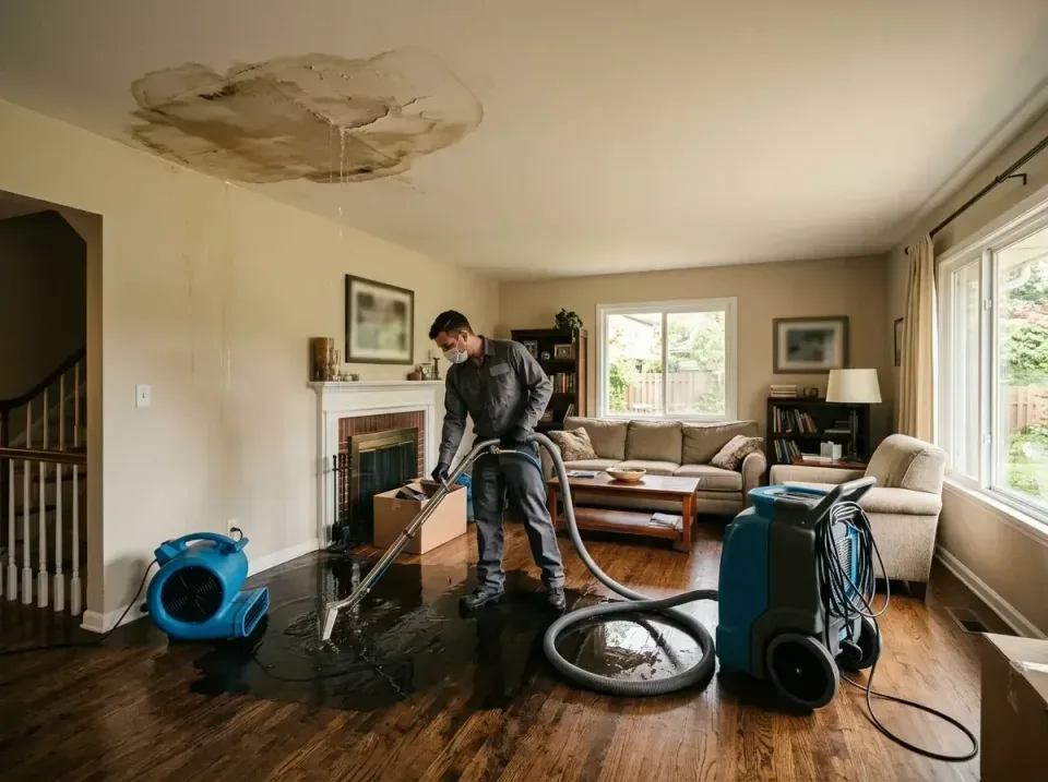 attic-pipe-burst-ceiling-drip-008 — frequently asked questions, Water Damage Restoration & Carpet Care in Buena, NJ
